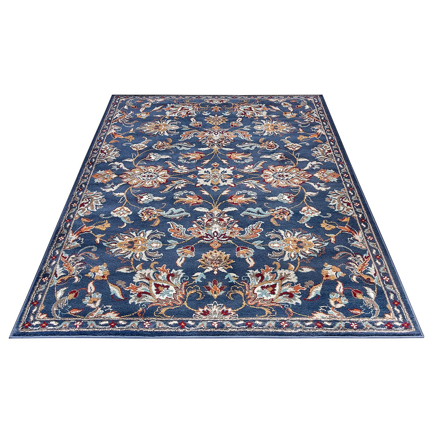 Caracci Orientteppich Polypropylen Dunkelblau 140 x 200 cm 3