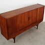 Highboard Teak Brown 1970s 7