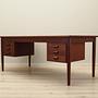 Desk Teak wood Brown 60s 5