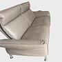 Sofa 2-Sitzer, 2,5-Sitzer & Relaxsessel Leder Beige 3