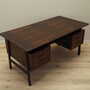 Schreibtisch Rosenholz Braun 1970er Jahre 7