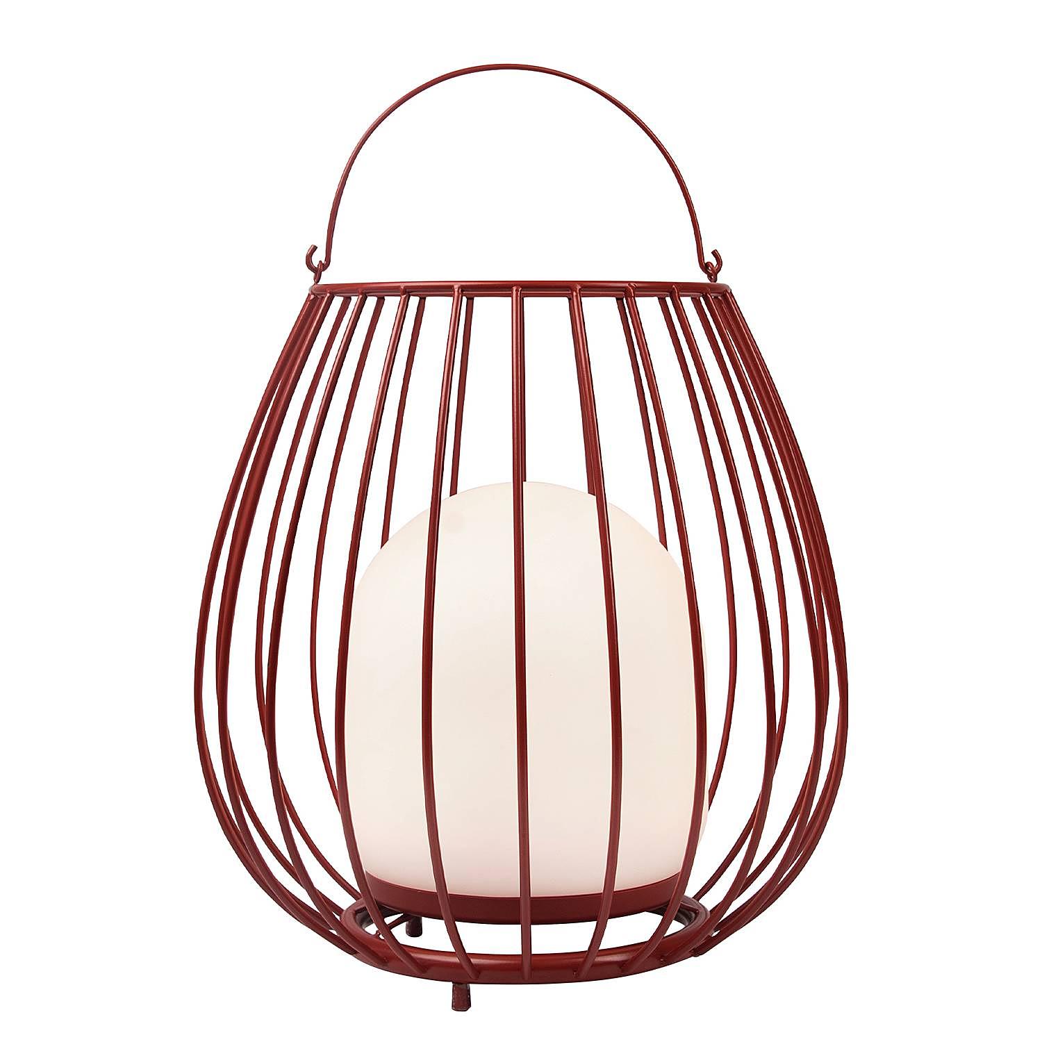 Wegeleuchte Jim To-Go Stahl PVC Rot 1
