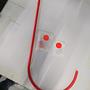 Hanger Arch Wandhaken Stahl Neonrot 3