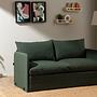 Saga Xl Sofa bed 2-seater Green 2
