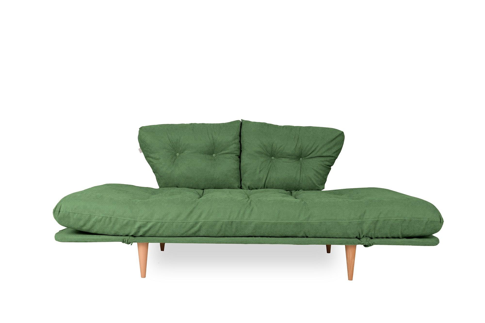 Nina Daybed Schlafsofa 3-Sitzer Grün 3