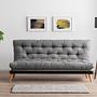 Saki Sofa Bed 3-seater Light Grey 1
