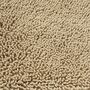 Mikrofaser Chenille Badteppich Beige 2