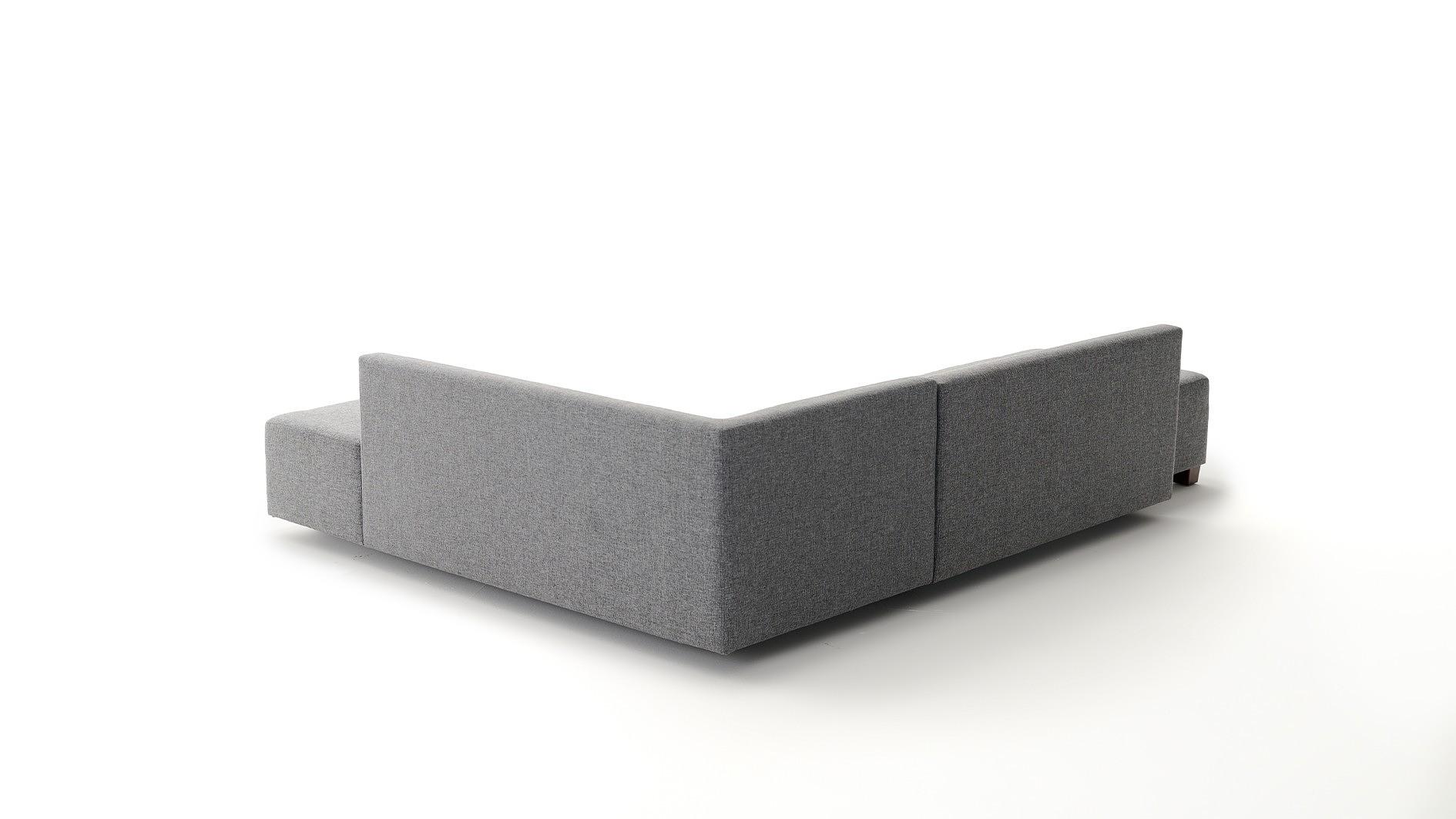 Manama Eckschlafsofa Rechts Grau 5