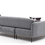 Venus Sofa Récamiere Links Grau 9