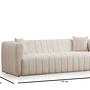 Royal 3-seater sofa cream 5