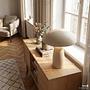 Tischleuchte Belya Eisen Beige 3