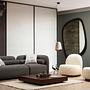 Victoria 3-seater sofa grey 1