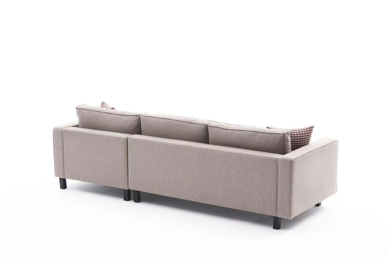 Kale Sofa Récamiere Rechts Creme 6