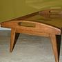 Couchtischtablett Art-déco Holz 1930er Jahre 6