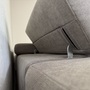  Bledsoe Ecksofa mit Relaxfunktion Textil Grau 4