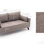 Bella Sofa 3-seater cream 6
