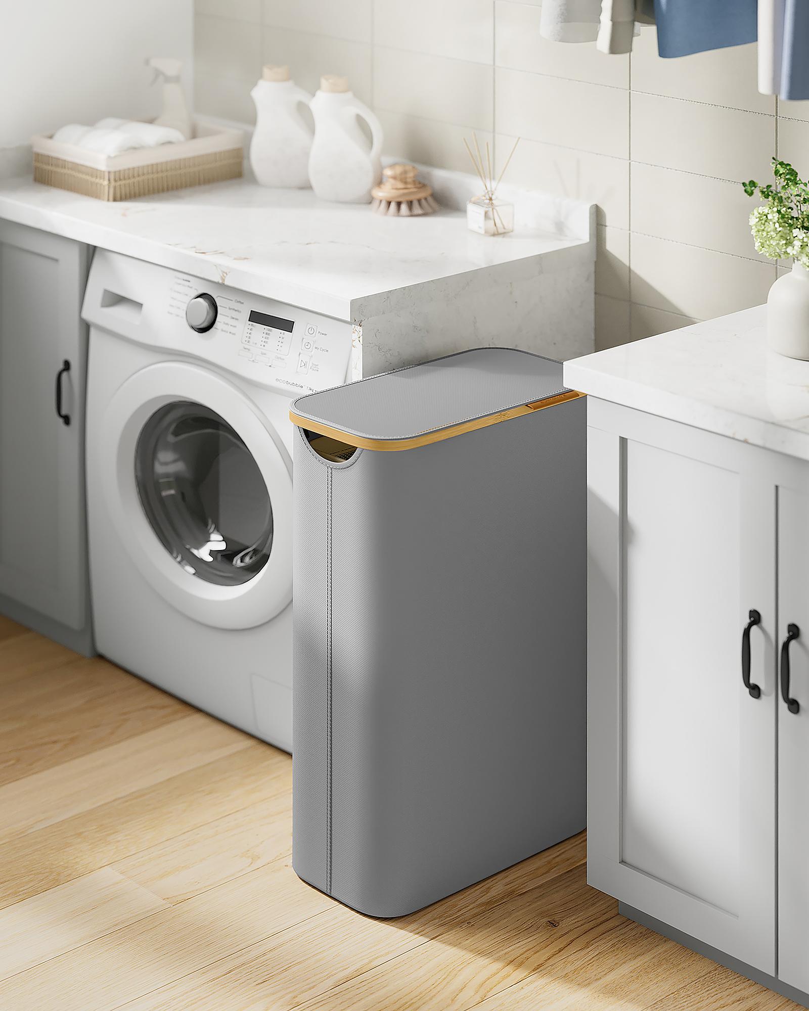 Jufta Wäschekorb Grau 2