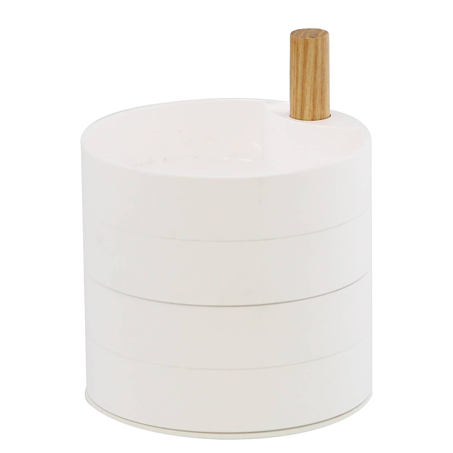 Tosca Jewelry Box ABS White 1