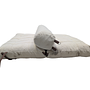 Schlafsofa 2-Sitzer Creme 9