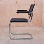 S 64 N Thonet Stuhl Metall Holz Schwarz 1