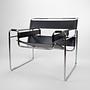 Wassily Sessel Chrom Schwarz 3