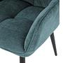 Armchair 2-piece set Fabric Navy Blue 5