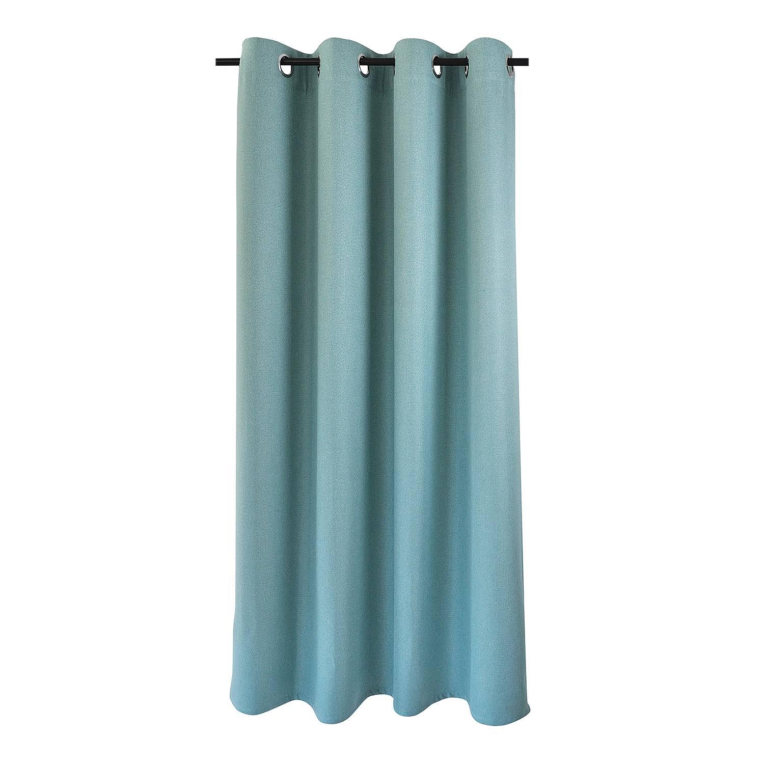 Ösenschal Dimout I Polyester Türkis 140 x 175 cm 1