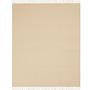 Pisa Check Decke 100% Schurwolle Beige 2