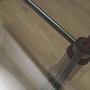 Coffee table on castors 1970s 9