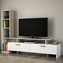 Şimal TV Furniture White Cordoba 1