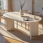 Sablin Dining table Woodwhite 1