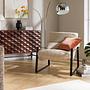 Loungesessel Rusele Chenille Beige 2