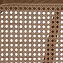 Lugano Beistellstuhl Teakholz Rattan 4