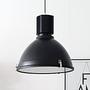 1-Flame Pendant Lamp Warbier Black 3
