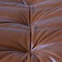 Togo Ottoman High Gloss Leather Whiskey Brown 5