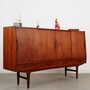 Highboard Teak Brown 1970s 5