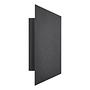 2-Flammig Wandleuchte Nico Aluminium Glas Schwarz 4