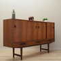 Highboard Rosenholz Braun 1960er Jahre 5