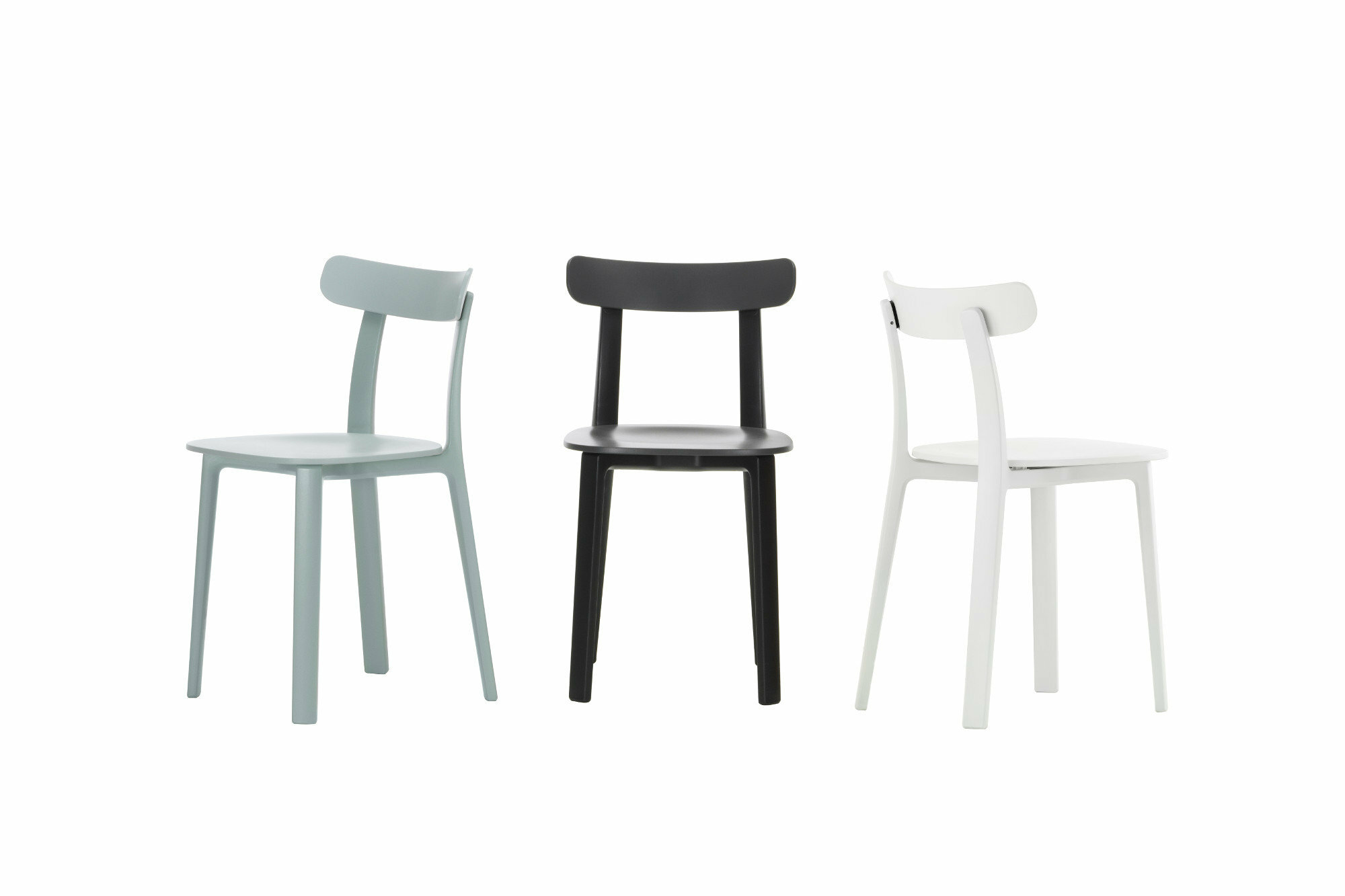 All Plastic Chair Orange 2