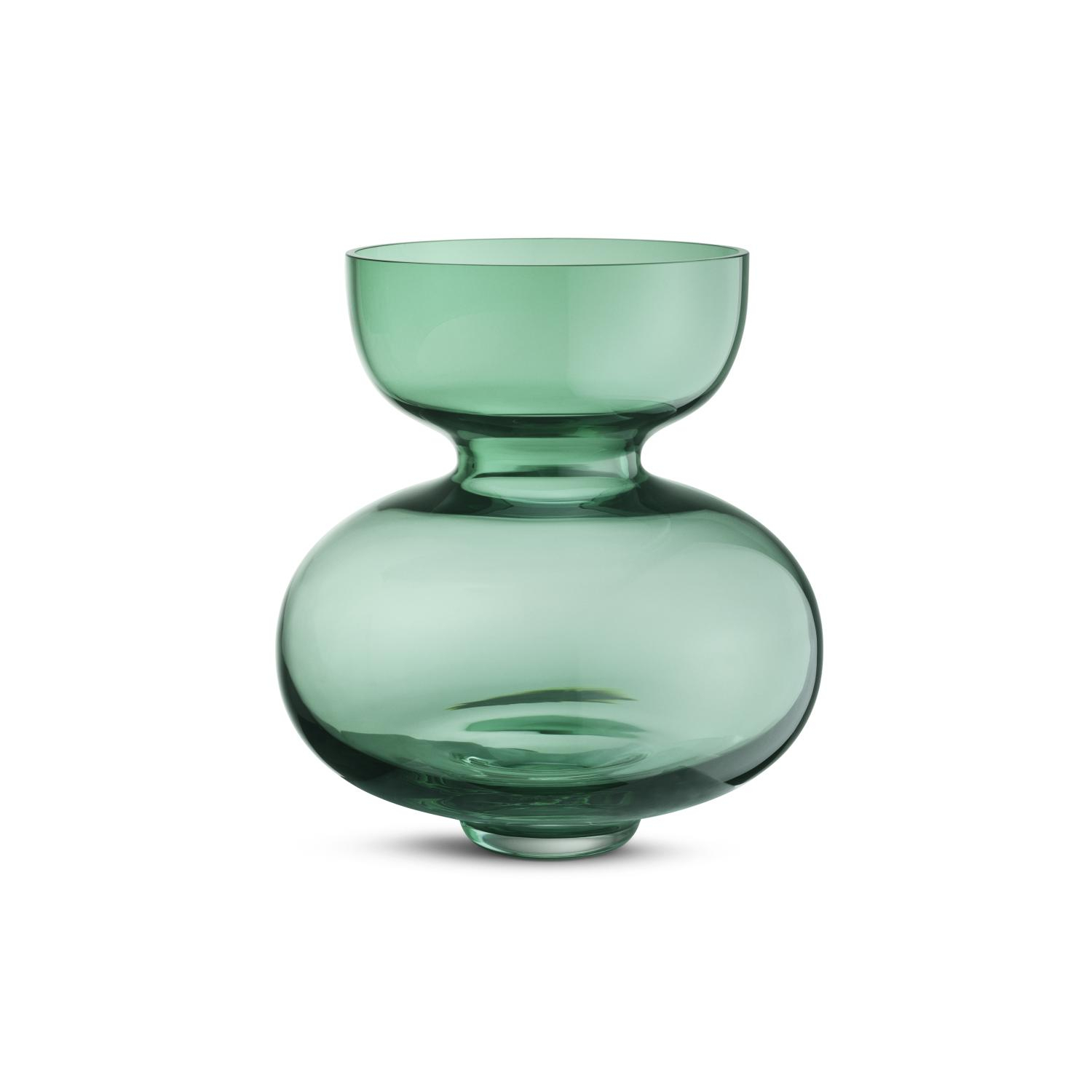 Alfredo Vase Glas Grün 0