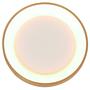 Ringlede Deckenleuchte Gold 28cm 3