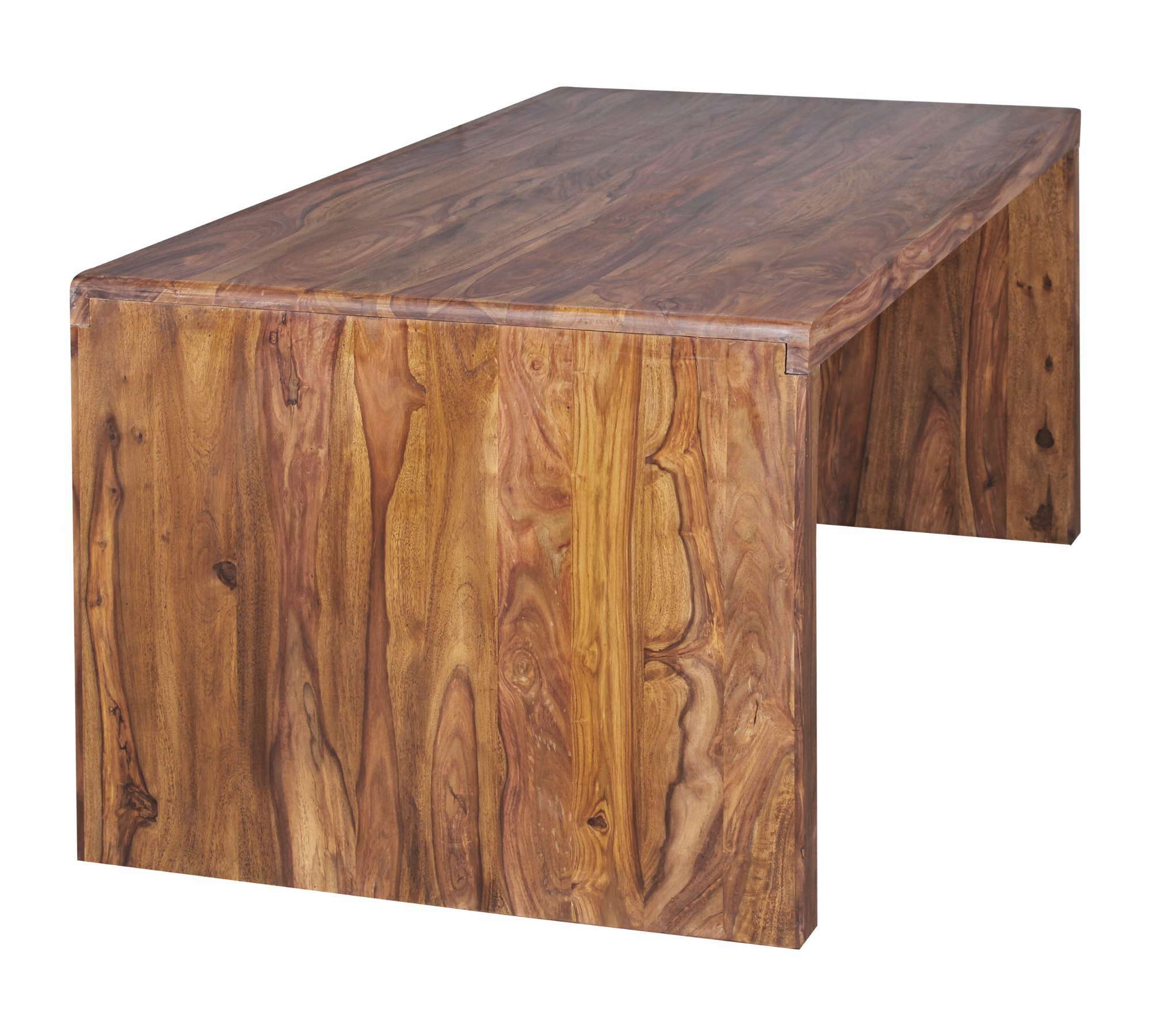 Schreibtisch Massivholz 180cm 1