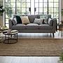 Juteläufer Boucle Jute Beige 0