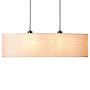 2-Flame pendant lamp Romm III Bamboo partly solid steel 0