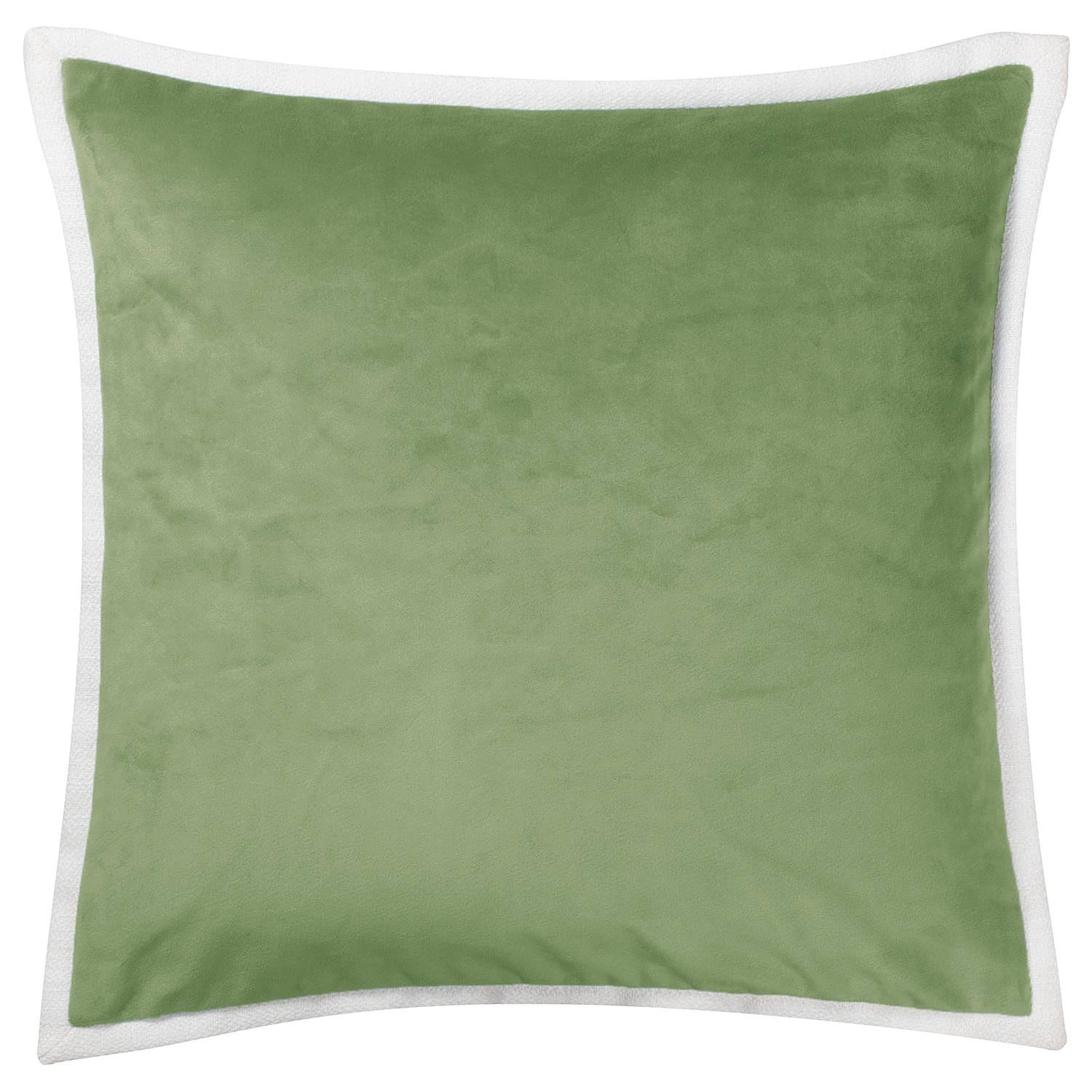 Summer Pillowcase Velvet Polyester Green 0