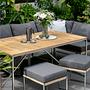 Gartenhocker Cipressa Grau 0