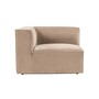 Modulsofa Links 1-Sitzer Cappuccino 3