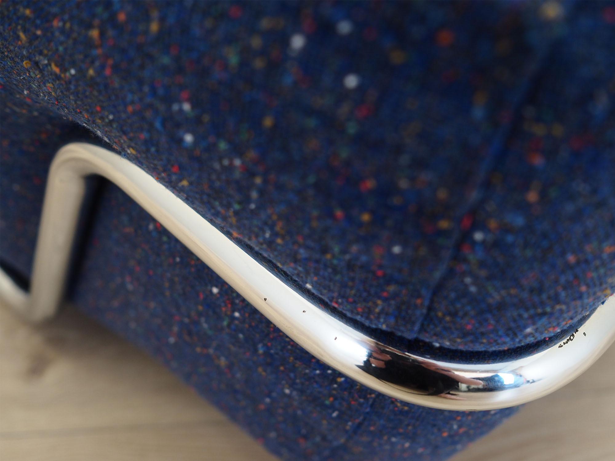 Space Age Armchair Blue 9