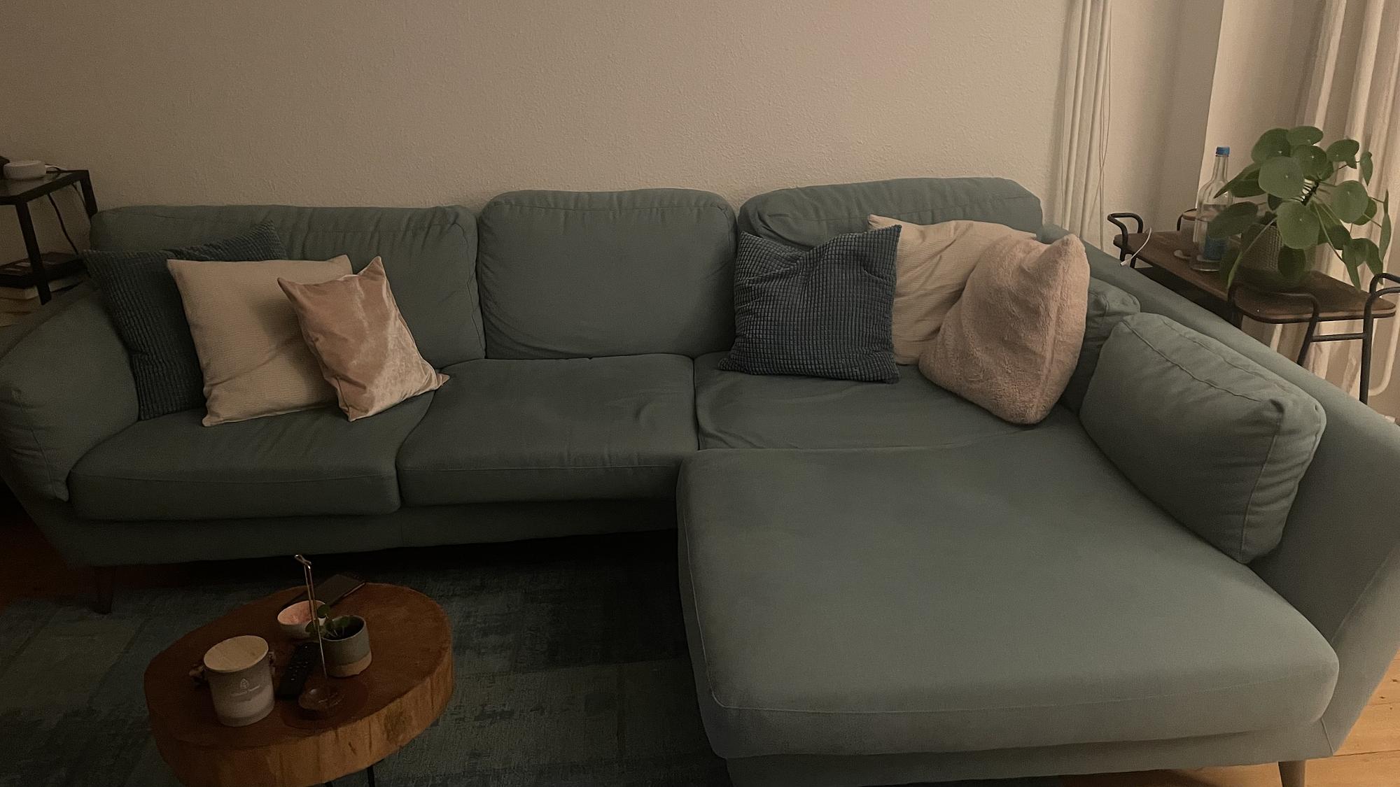 Taco Sofa Récamiere Rechts Türkis 3