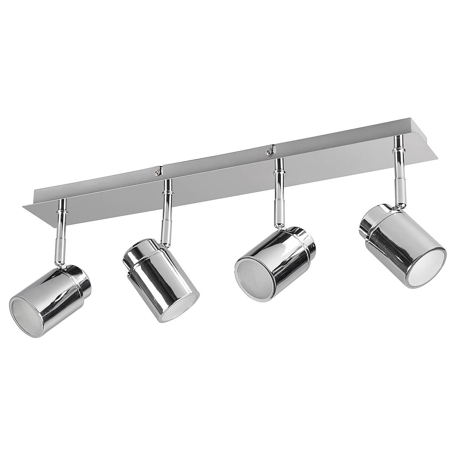 Angelo Deckenleuchte 4-flammig Eisen Silber 1